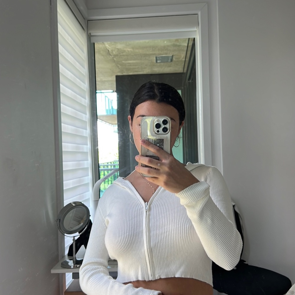 White sweater